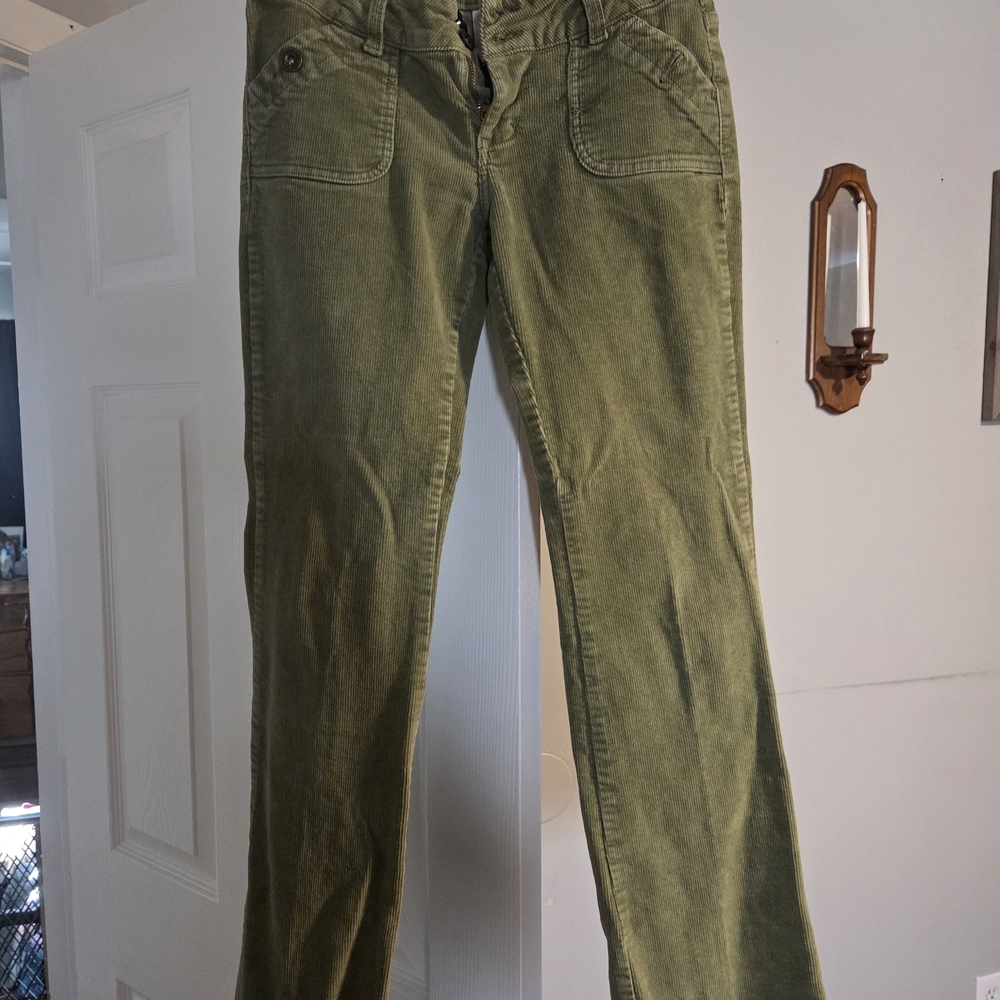 Jordache Women's Straight Leg Jeans in Olive